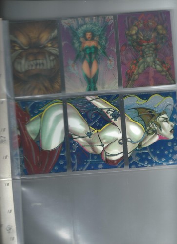 Misc comic chase cards - comic,
